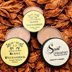 NEW TOBACCO SERIES Juniper Berry Tobacco, Tobacco Carmel, Whiskey Tobacco Honey